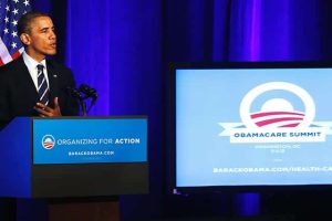 President Barack Obama delivers remarks on Obamacare at an event in November last year