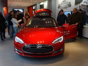 Amsterdam: Model S @ Tesla Store